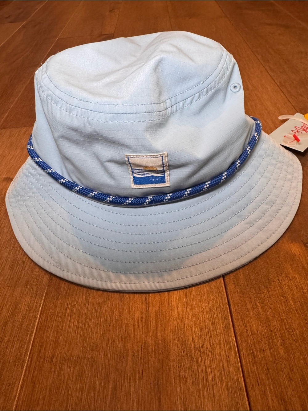 Cat & Jack Light Blue Kids Bucket Hat with Blue Rope Trim